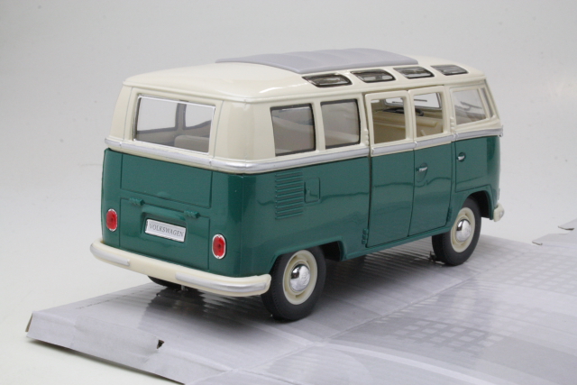 VW T1 Samba Bus 1962, vihreä/valkoinen