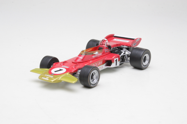 Lotus 72D, French GP 1970, Emerson Fittipaldi, no.1