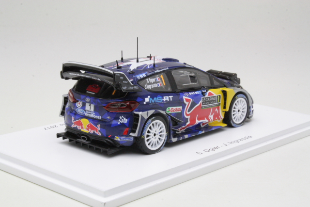 Ford Fiesta WRC, 1st. Monte Carlo 2017, S. Ogier, no.1 - Sulje napsauttamalla kuva