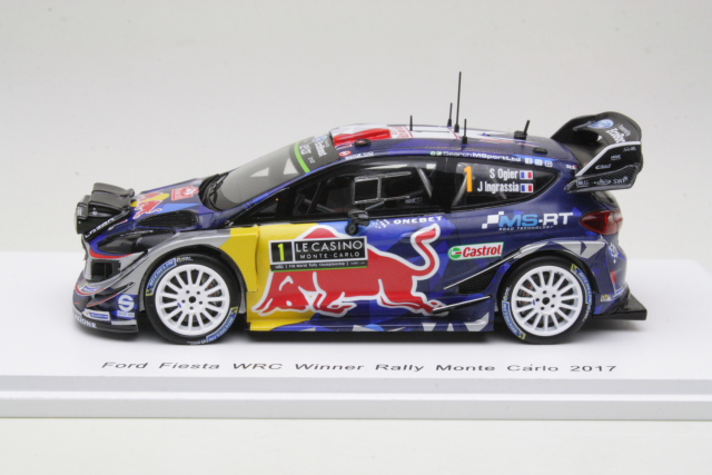 Ford Fiesta WRC, 1st. Monte Carlo 2017, S. Ogier, no.1 - Sulje napsauttamalla kuva