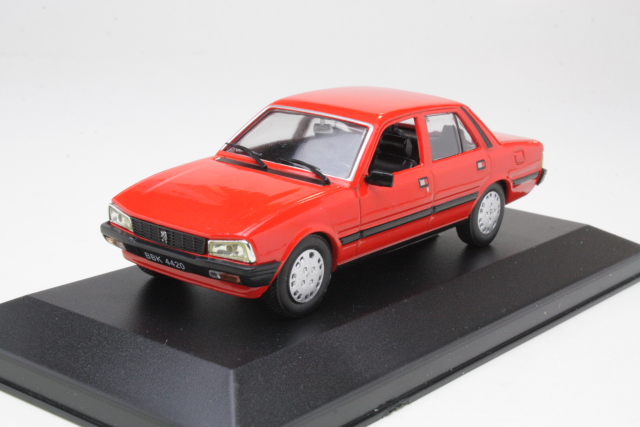 Peugeot 505, punainen - Sulje napsauttamalla kuva