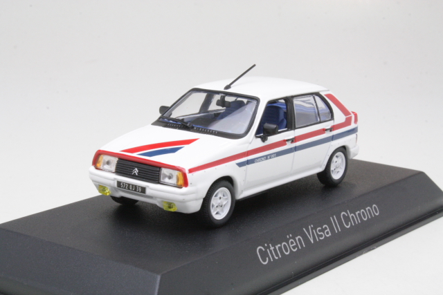 Citroen Visa II Chrono 1982, valkoinen - Sulje napsauttamalla kuva