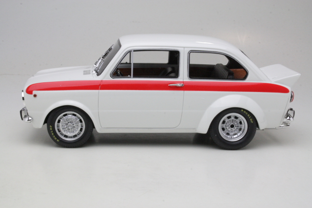 Fiat Abarth 1600 O.T. 1964, white "Test Version" - Click Image to Close