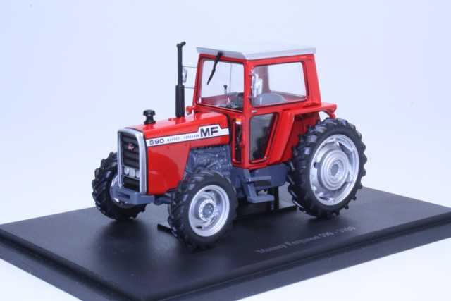 Massey Ferguson 590 1980, punainen - Sulje napsauttamalla kuva