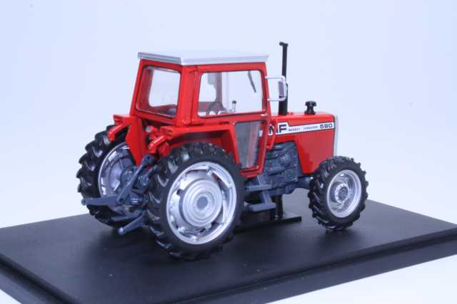 Massey Ferguson 590 1980, punainen - Sulje napsauttamalla kuva