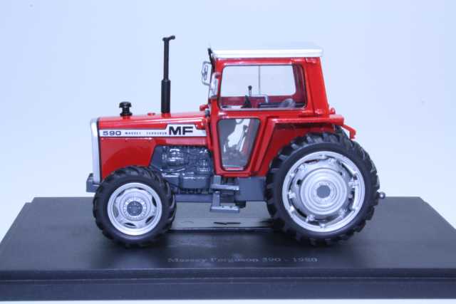 Massey Ferguson 590 1980, punainen - Sulje napsauttamalla kuva