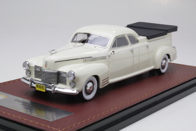 Cadillac Miller Meteor Flower Car 1941, beige - Sulje napsauttamalla kuva