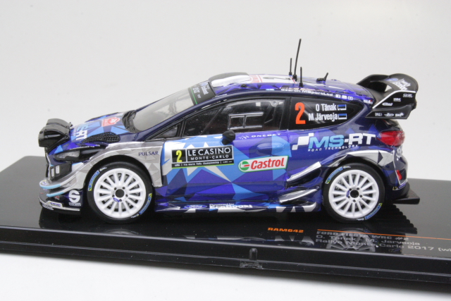 Ford Fiesta WRC, Monte Carlo 2017, O.Tanak, no.2 - Sulje napsauttamalla kuva