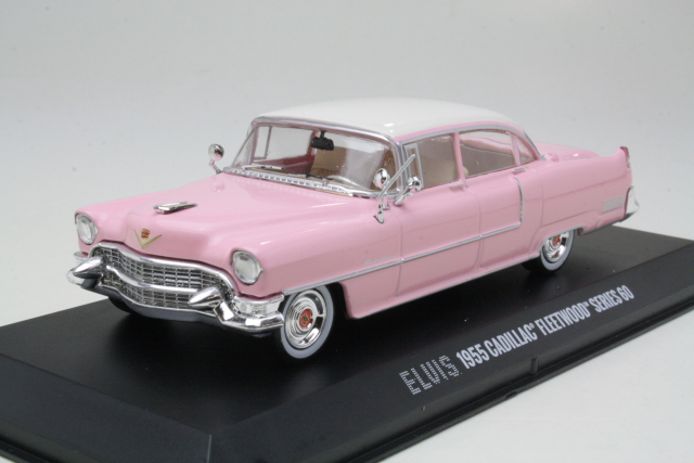 Cadillac Fleetwood Ser. 60 Special 1955, pinkki "Elvis Presley" - Sulje napsauttamalla kuva