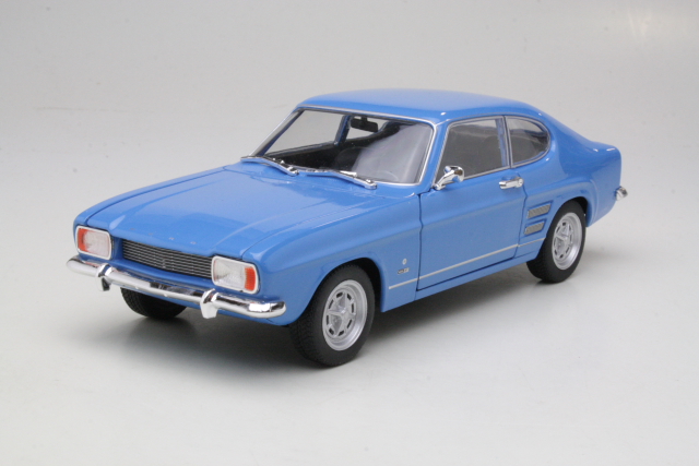 Ford Capri Mk1 1969, sininen - Sulje napsauttamalla kuva