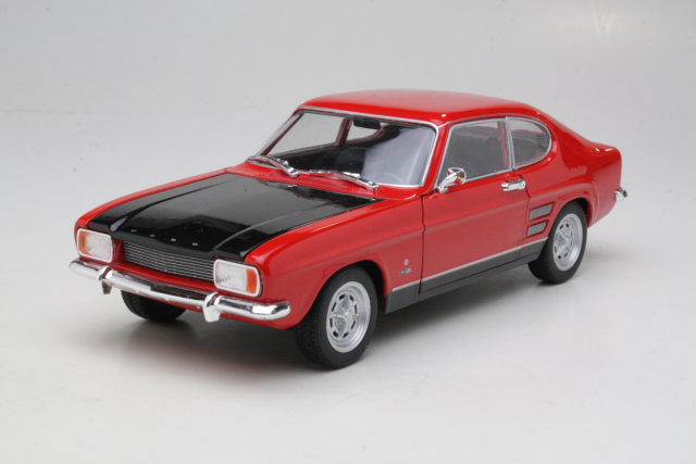 Ford Capri Mk1 1969, punainen/musta - Sulje napsauttamalla kuva