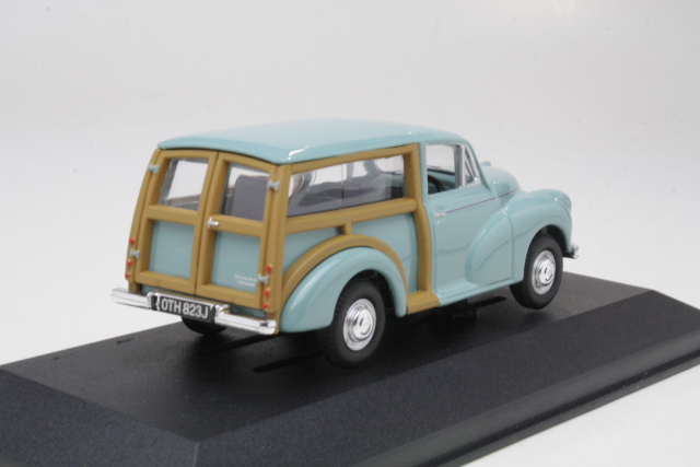 Morris Minor Traveller, blue - Click Image to Close