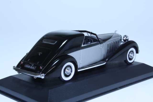 Hispano Suiza J12 T68 Coupe 1933, musta/hopea