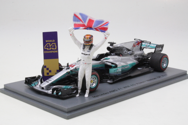 Mercedes AMG W08, Mexican GP 2017, L.Hamiliton, no.44