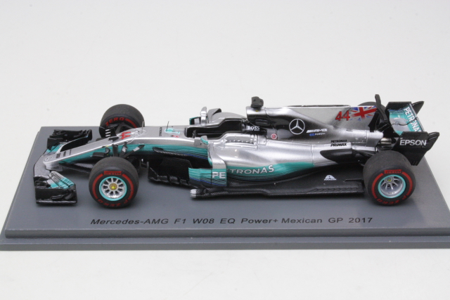 Mercedes AMG W08, Mexican GP 2017, L.Hamiliton, no.44