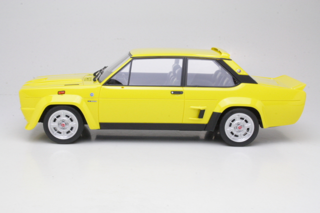 Fiat 131 Abarth Stradale 1976, yellow