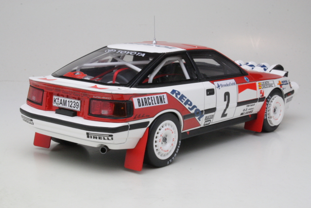 Toyota Celica GT-Four ST165, Monte Carlo 1991, C.Sainz, no.2