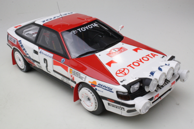 Toyota Celica GT-Four ST165, Monte Carlo 1991, C.Sainz, no.2