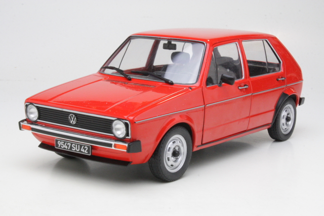 VW Golf 1 L 1983, punainen