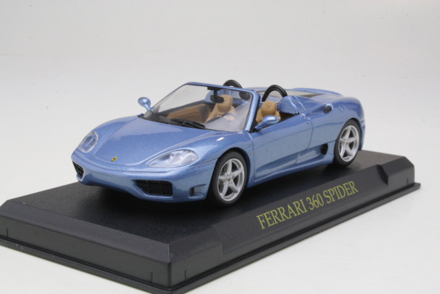 Ferrari 360 Spyder, blue