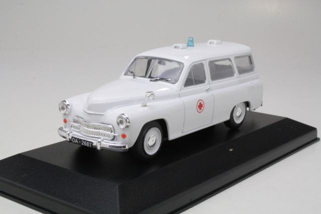 Warszawa 202A Ambulance, white