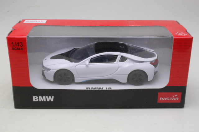 BMW i8 2015, valkoinen