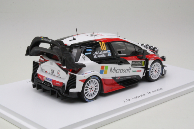 Toyota Yaris WRC, Monte Carlo 2017, J.M.Latvala, no.10