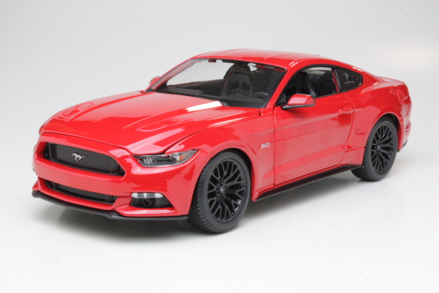 Ford Mustang GT 5.0 2015, punainen - Sulje napsauttamalla kuva