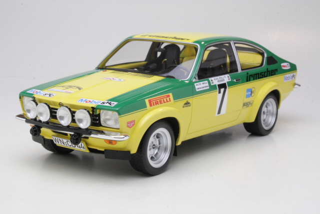 Opel Kadett C GT/E, Rallye Hessen 1976, W.Smolej, no.7 - Sulje napsauttamalla kuva