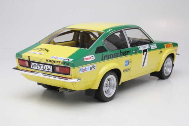 Opel Kadett C GT/E, Rallye Hessen 1976, W.Smolej, no.7 - Sulje napsauttamalla kuva