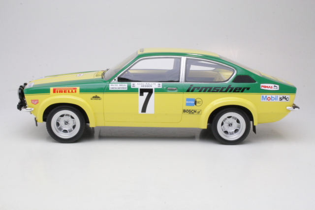 Opel Kadett C GT/E, Rallye Hessen 1976, W.Smolej, no.7 - Sulje napsauttamalla kuva