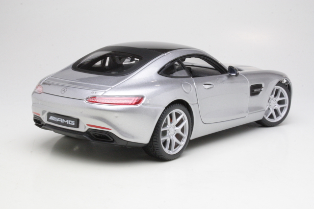 Mercedes AMG GT, silver - Click Image to Close