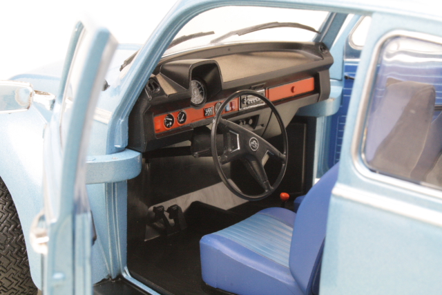 VW Kupla 1303 BIG 1974, sininen - Sulje napsauttamalla kuva