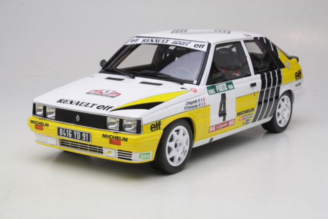 Renault R11 Turbo, Portugal 1987, J.Ragnotti, no.4