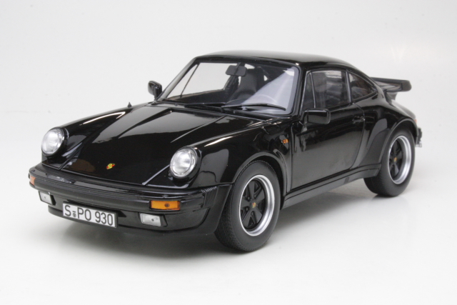 Porsche 911 (930) Turbo 3.3 1986, musta - Sulje napsauttamalla kuva