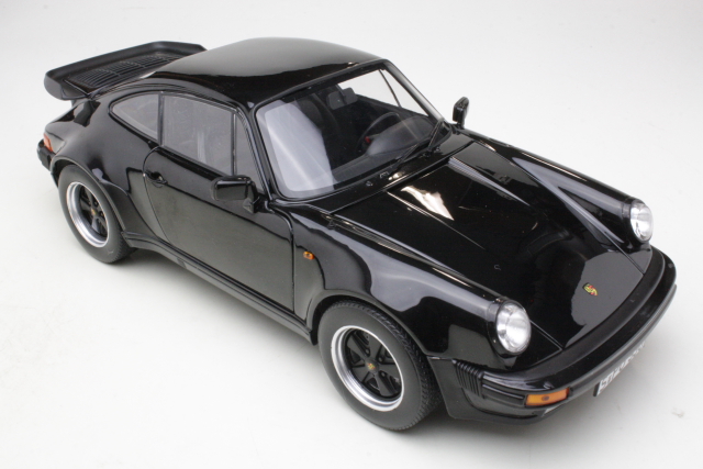 Porsche 911 (930) Turbo 3.3 1986, black - Click Image to Close