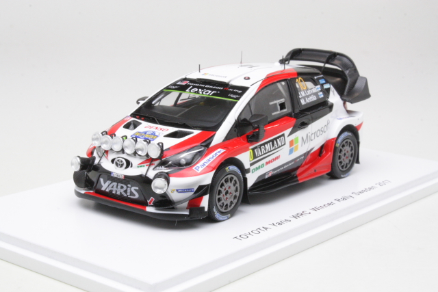 Toyota Yaris WRC, 1st. Sweden 2017, J.M.Latvala, no.10 - Sulje napsauttamalla kuva