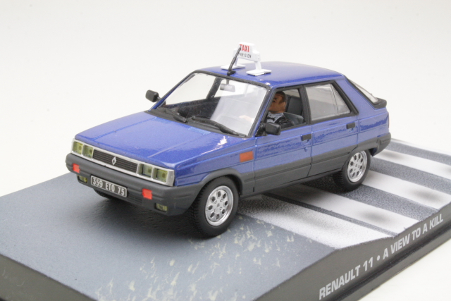Renault 11 Taxi Paris 1985, blue
