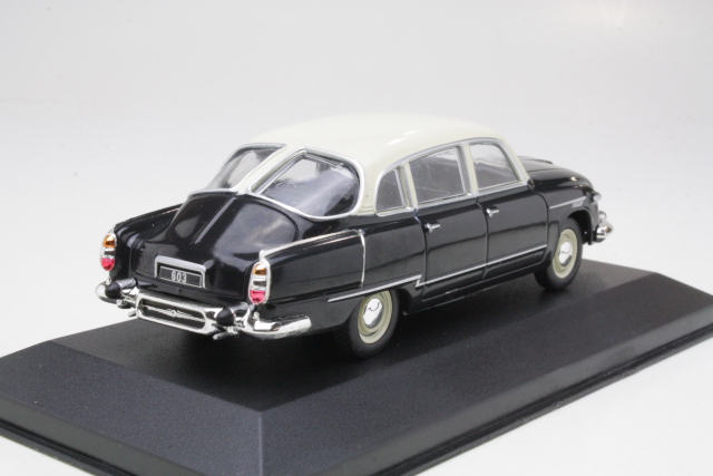 Tatra 603 1957, black/white - Click Image to Close