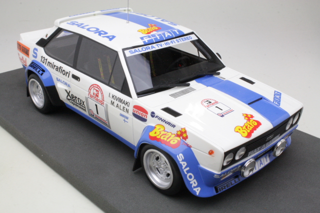 Fiat 131 Abarth, 1st. Finland 1980, M.Alen, no.1