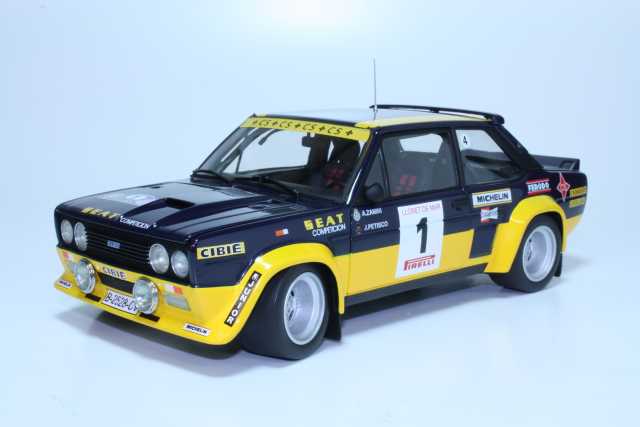 Fiat 131 Abarth, 1st. Costa Brava 1979, A.Zanini, no.1