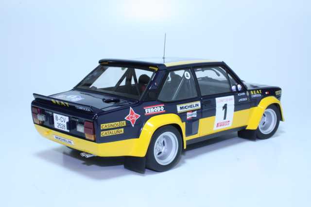 Fiat 131 Abarth, 1st. Costa Brava 1979, A.Zanini, no.1
