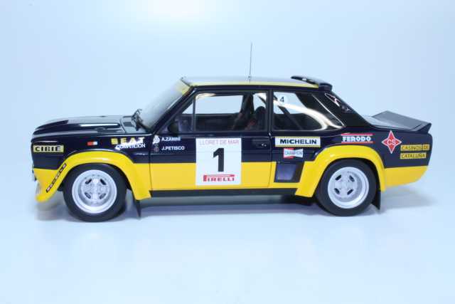 Fiat 131 Abarth, 1st. Costa Brava 1979, A.Zanini, no.1