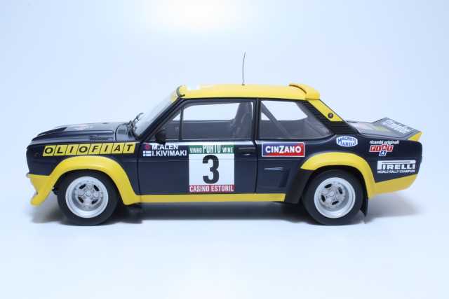 Fiat 131 Abarth "OlioFiat", Portugal 1977, M.Alen, no.3