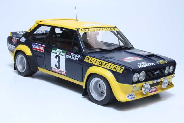 Fiat 131 Abarth "OlioFiat", Portugal 1977, M.Alen, no.3