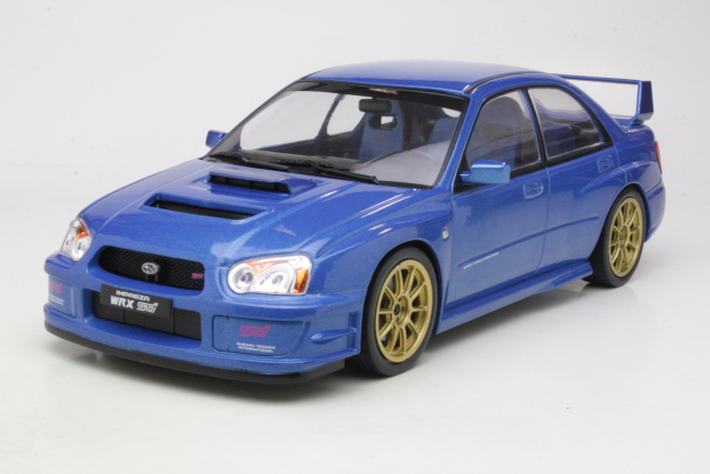 Subaru Impreza WRX STi 2003, sininen - Sulje napsauttamalla kuva