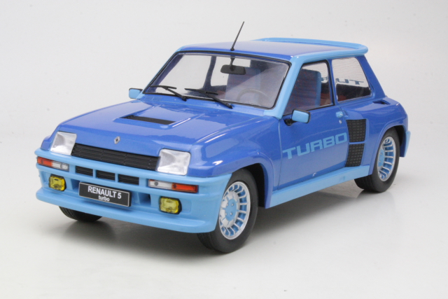 Renault 5 Turbo 1 1981, sininen - Sulje napsauttamalla kuva