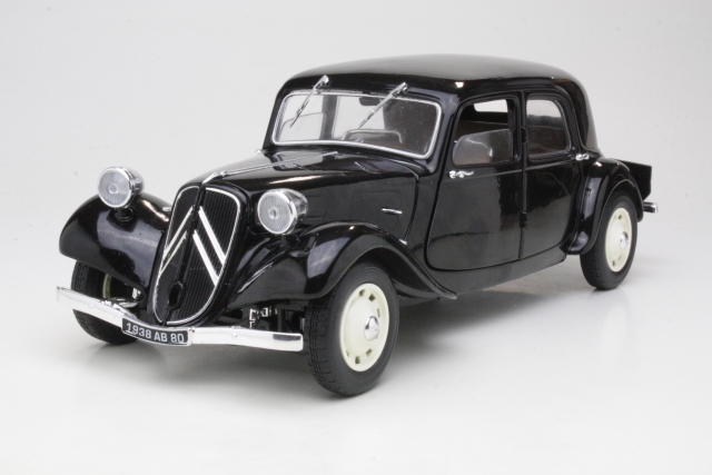 Citroen Traction 1937, musta - Sulje napsauttamalla kuva