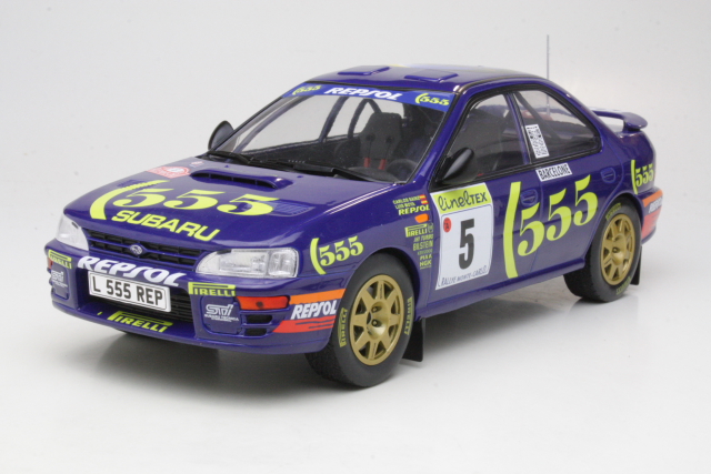Subaru Impreza 555, Monte Carlo 1995, C.Sainz, no.5