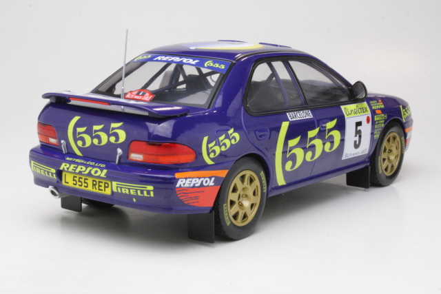 Subaru Impreza 555, Monte Carlo 1995, C.Sainz, no.5